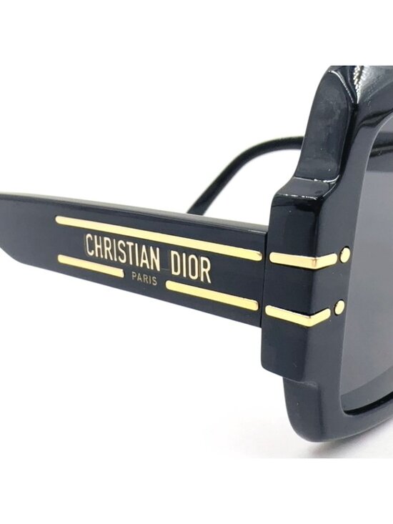 Dior Signature S1u Acetate Black Sunglasses Gold Eyewear main image 8